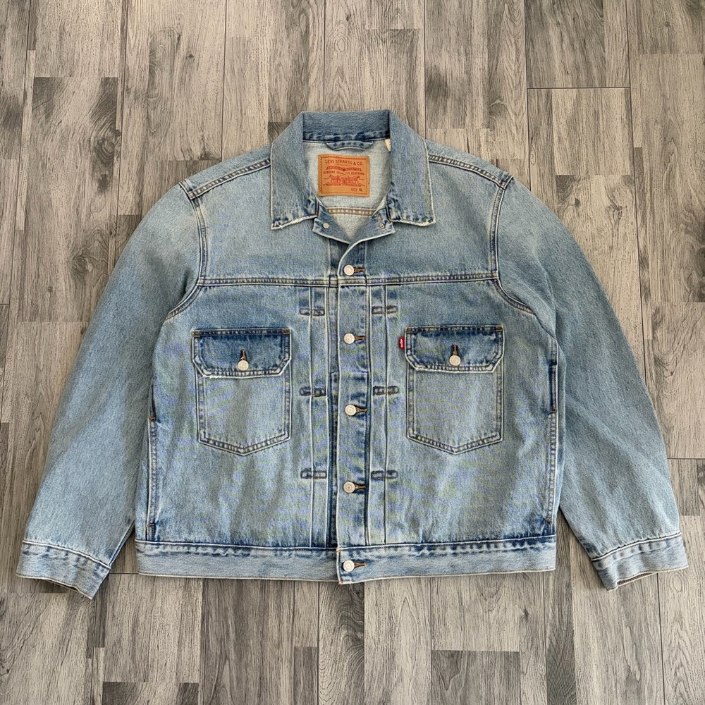 Levi's Denim Tears Light Blue Type II Denim Jacket NWOT